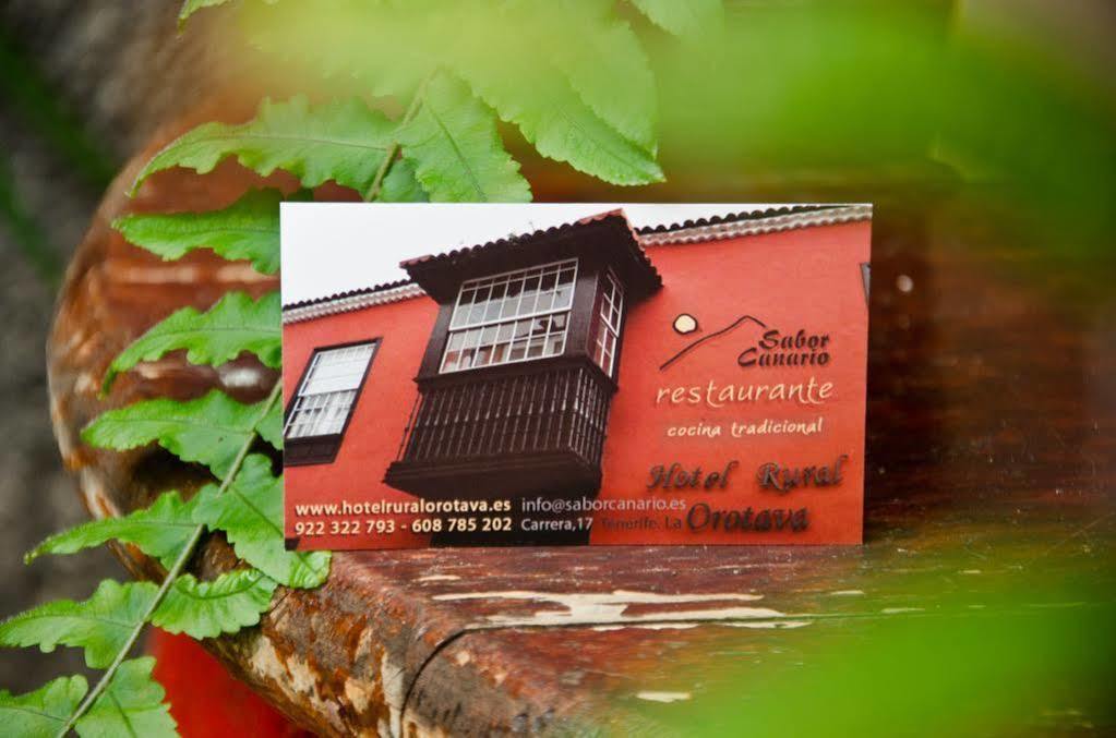 Hotel Rural Orotava La Orotava Exterior photo